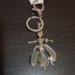 Silver and Gold Fairy Keychain